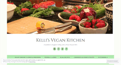 Desktop Screenshot of kellisvegankitchen.com