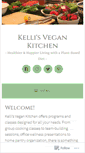 Mobile Screenshot of kellisvegankitchen.com